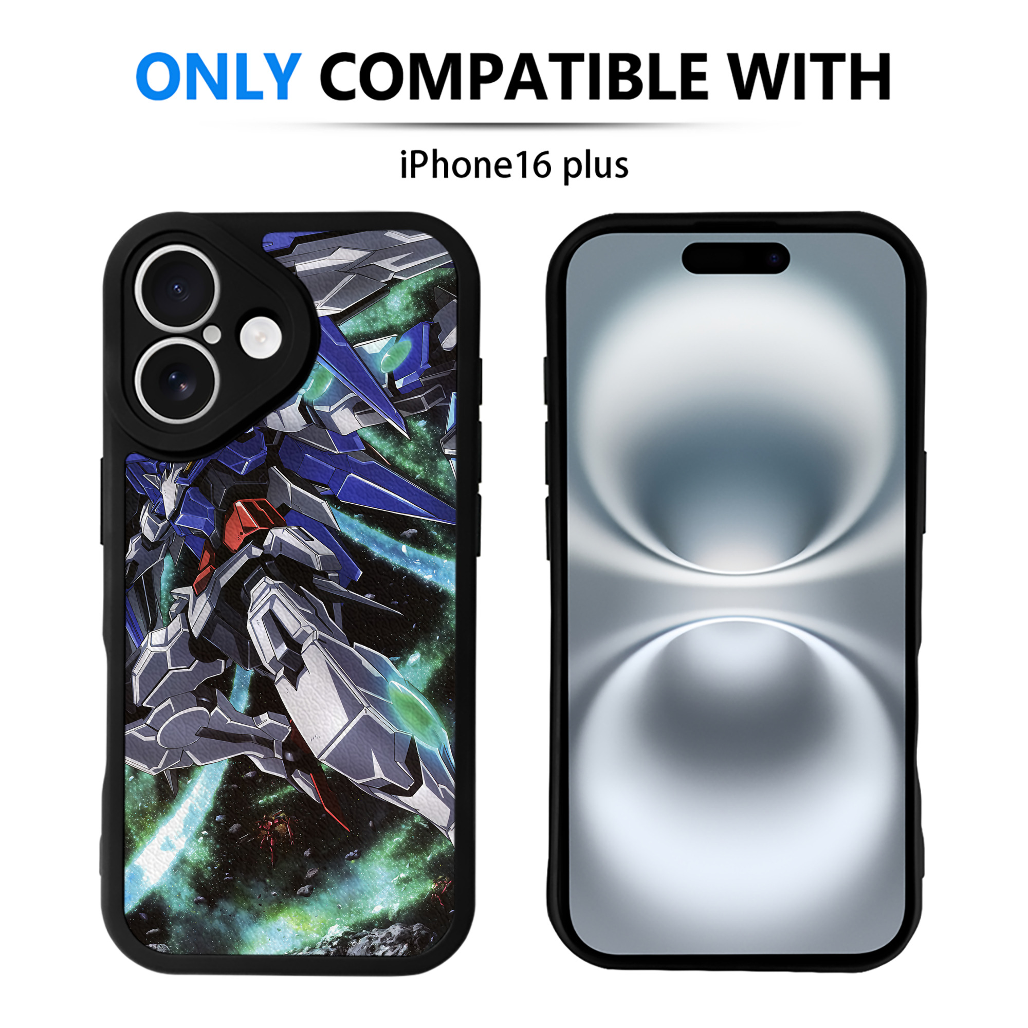 （画像用） 機動戦士ガンダム Mobile Suit Gundam 【iPhone 16シリーズ対応】シリコンスマホケース（レザー調） 材質：シリコン